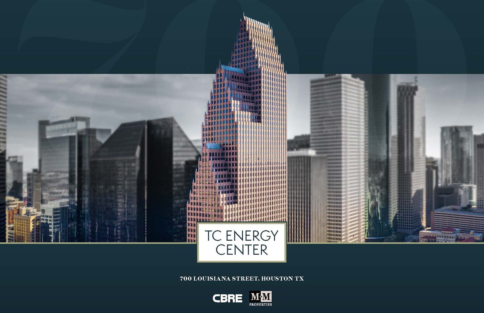 CBRE presentation design for TC Energy at 700 Louisiana